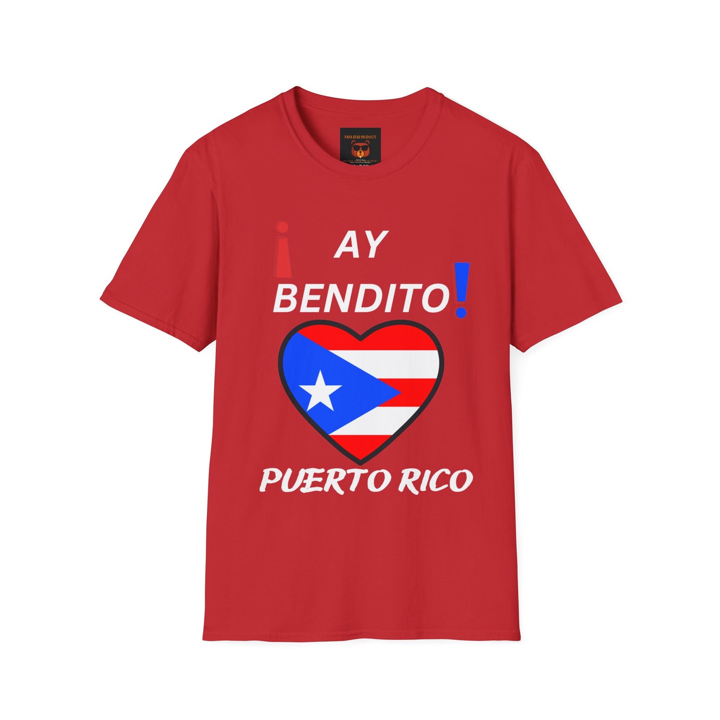 Ay Bendito! Puerto Rico ! Softstyle T-Shirt