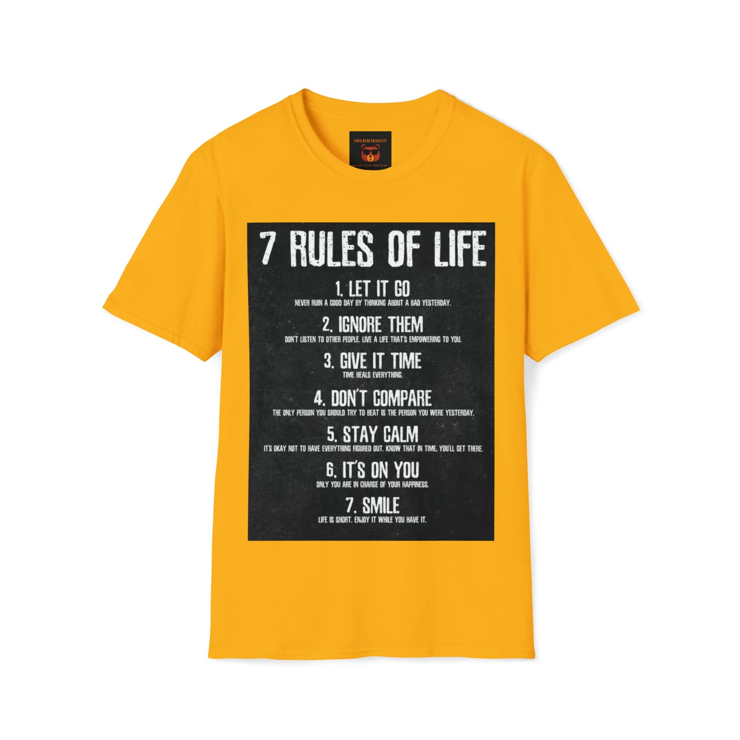 7 Rules of Life T-Shirt