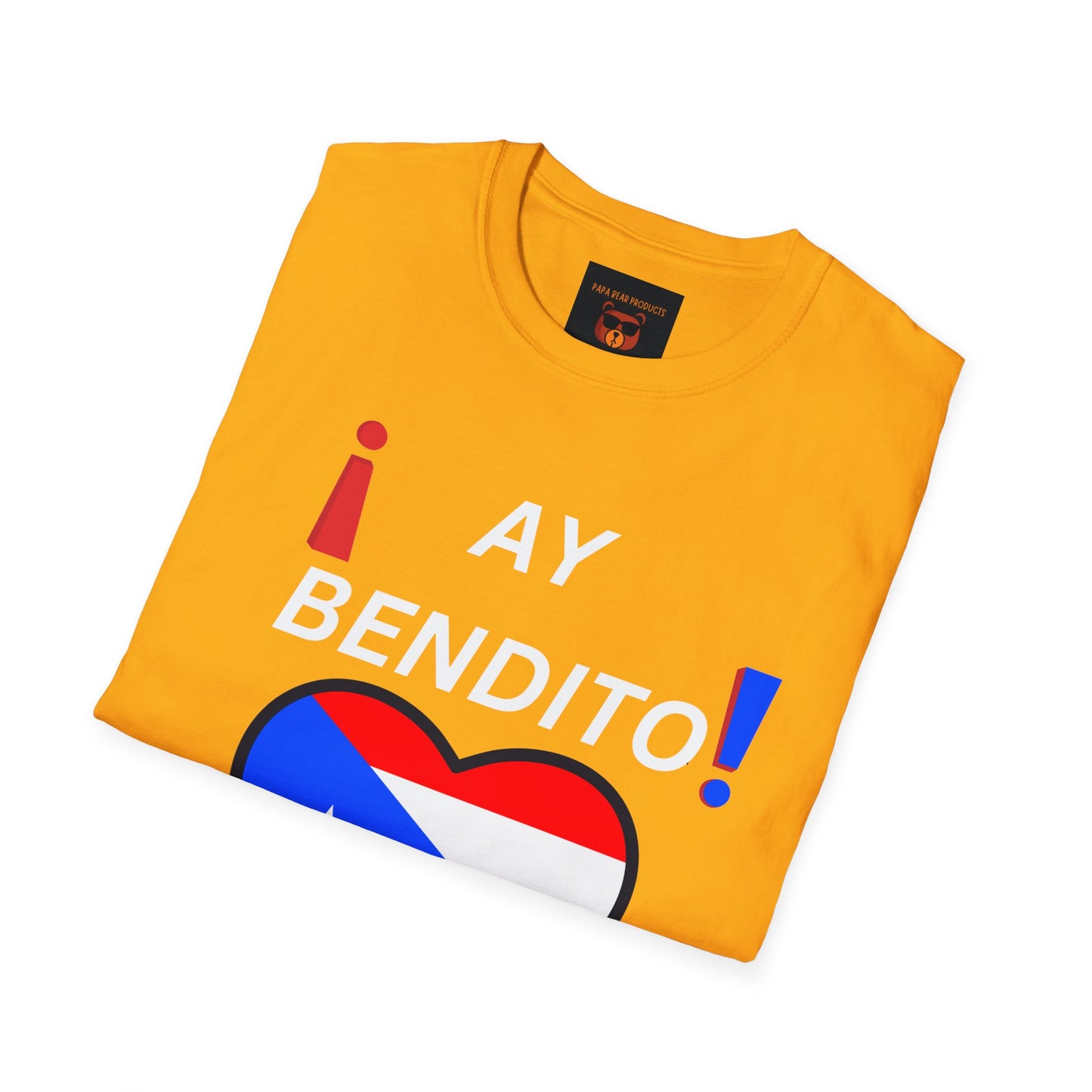 Ay Bendito! Puerto Rico ! Softstyle T-Shirt