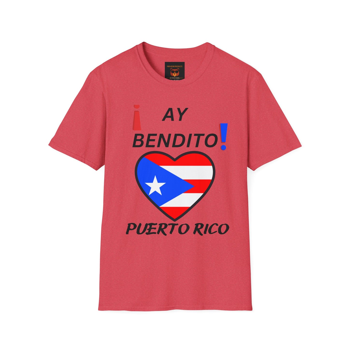 Ay Bendito ! Puerto Rico ! Softstyle T-Shirt