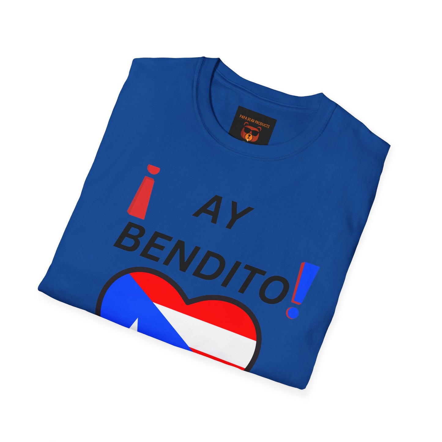 Ay Bendito ! Puerto Rico ! Softstyle T-Shirt