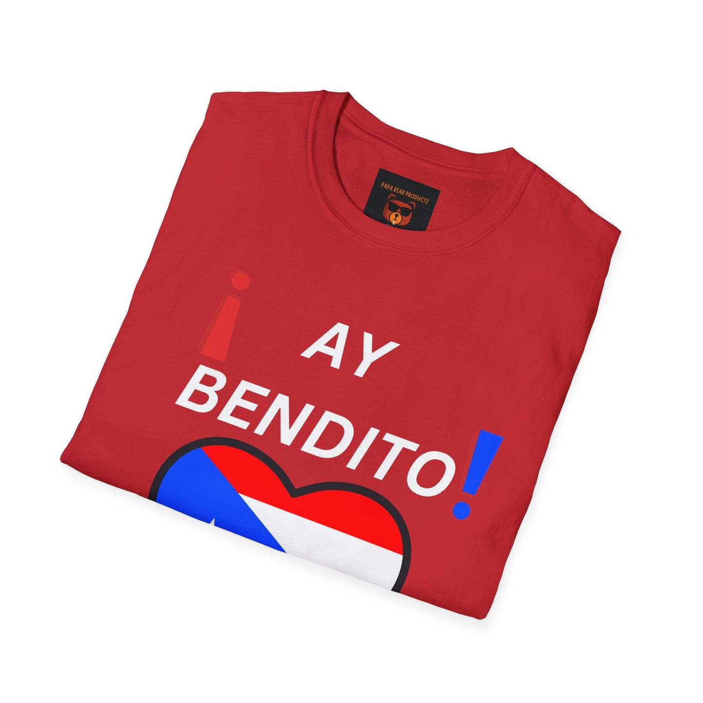 Ay Bendito! Puerto Rico ! Softstyle T-Shirt