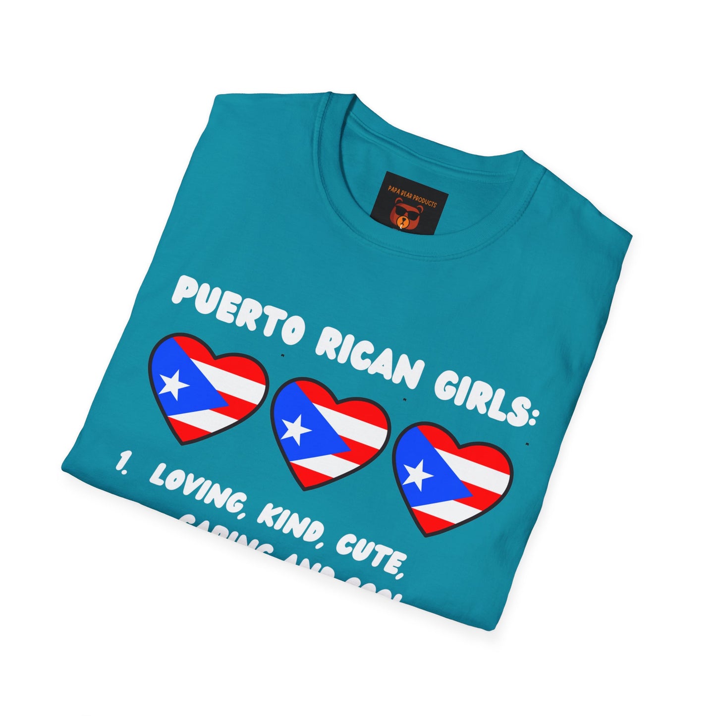 Puerto Rican Girl Softstyle T-Shirt