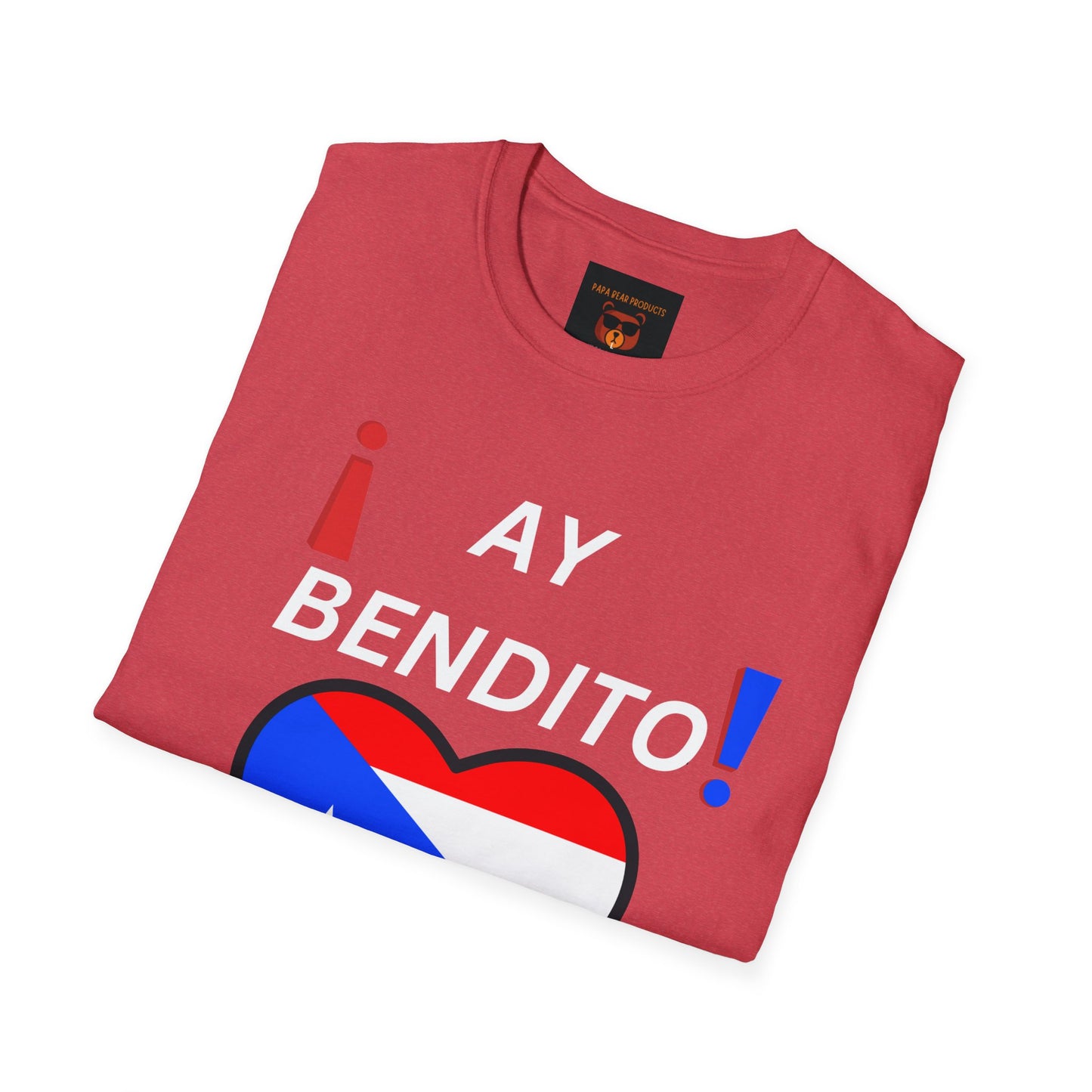 Ay Bendito! Puerto Rico ! Softstyle T-Shirt