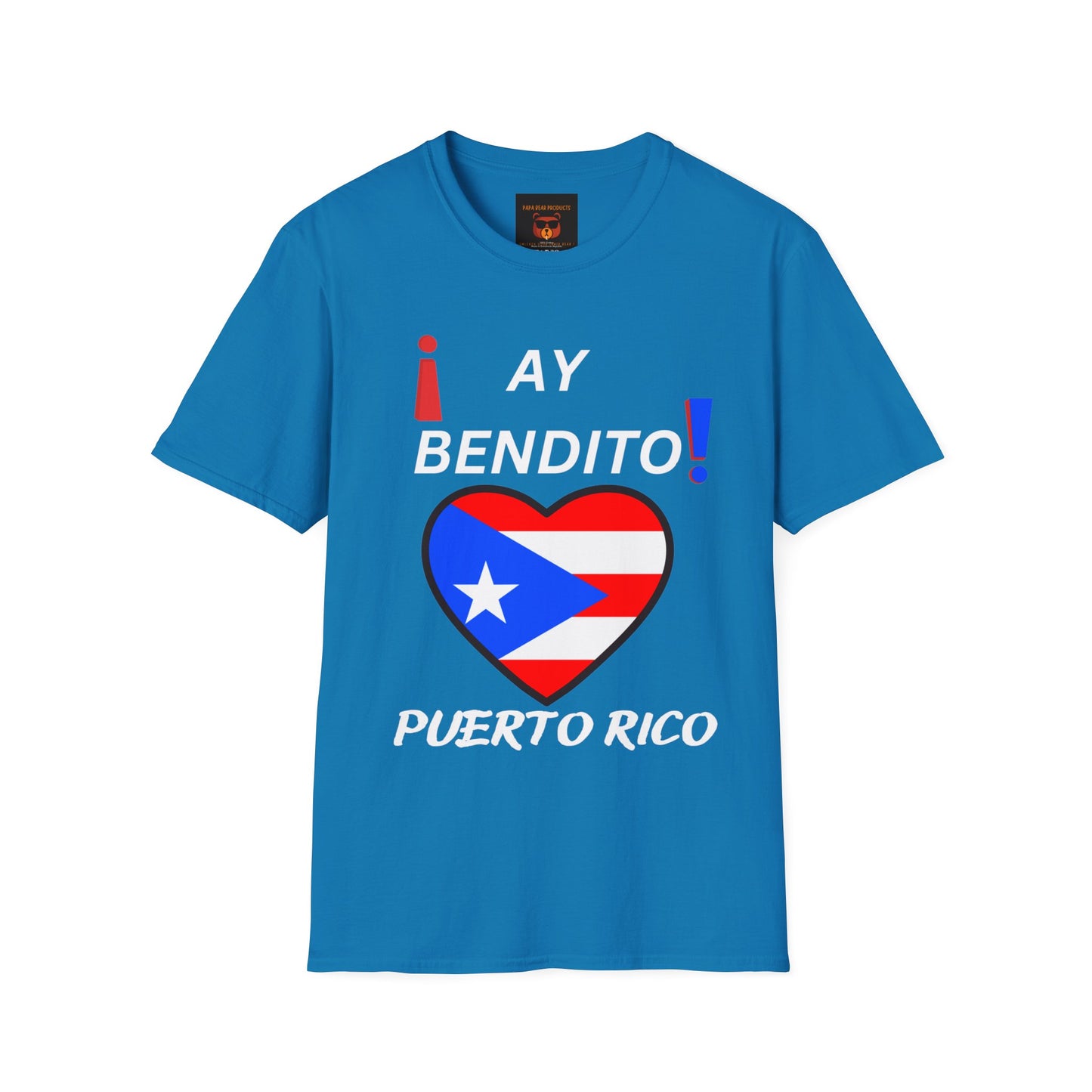 Ay Bendito! Puerto Rico ! Softstyle T-Shirt