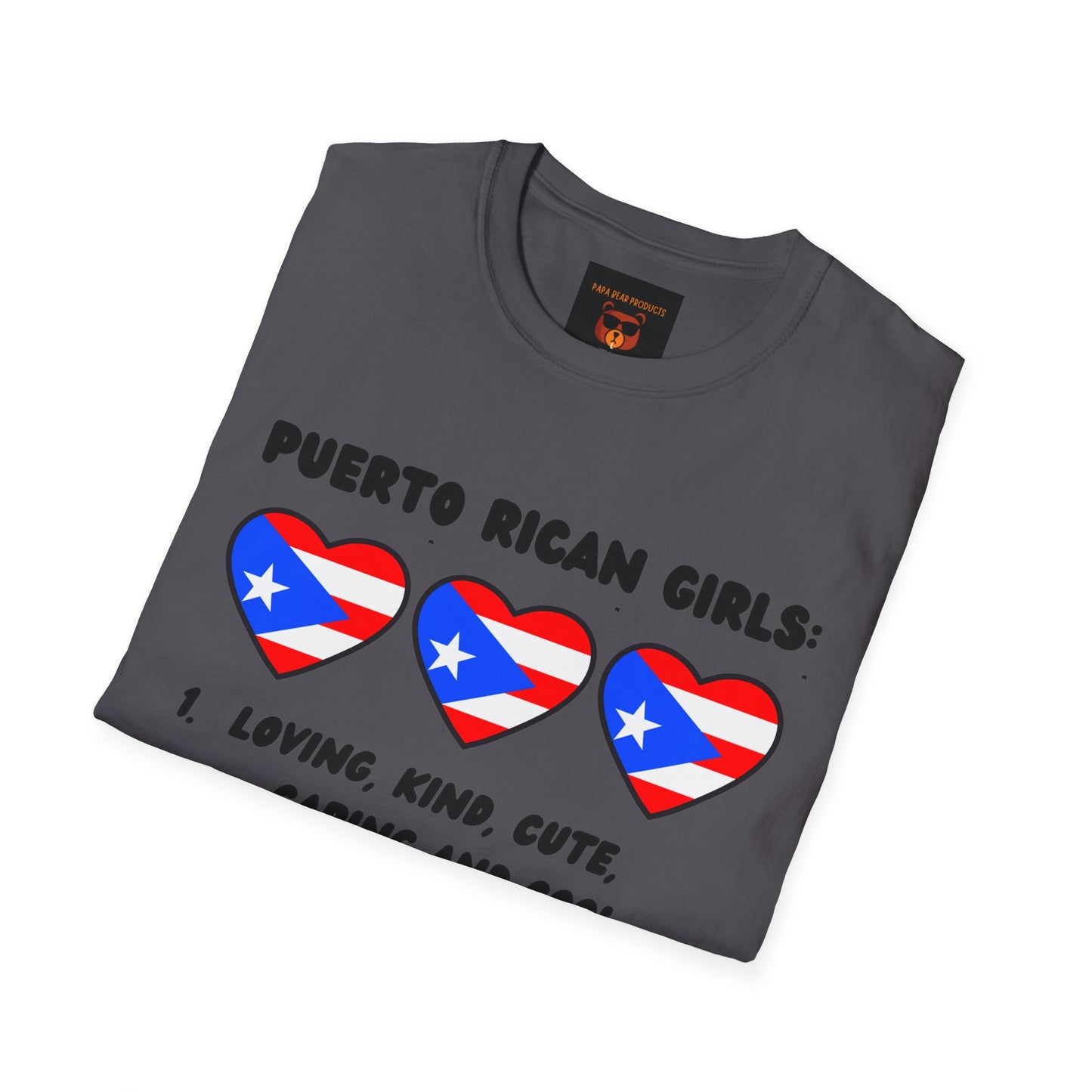 Puerto Rican Girl Softstyle T-Shirt