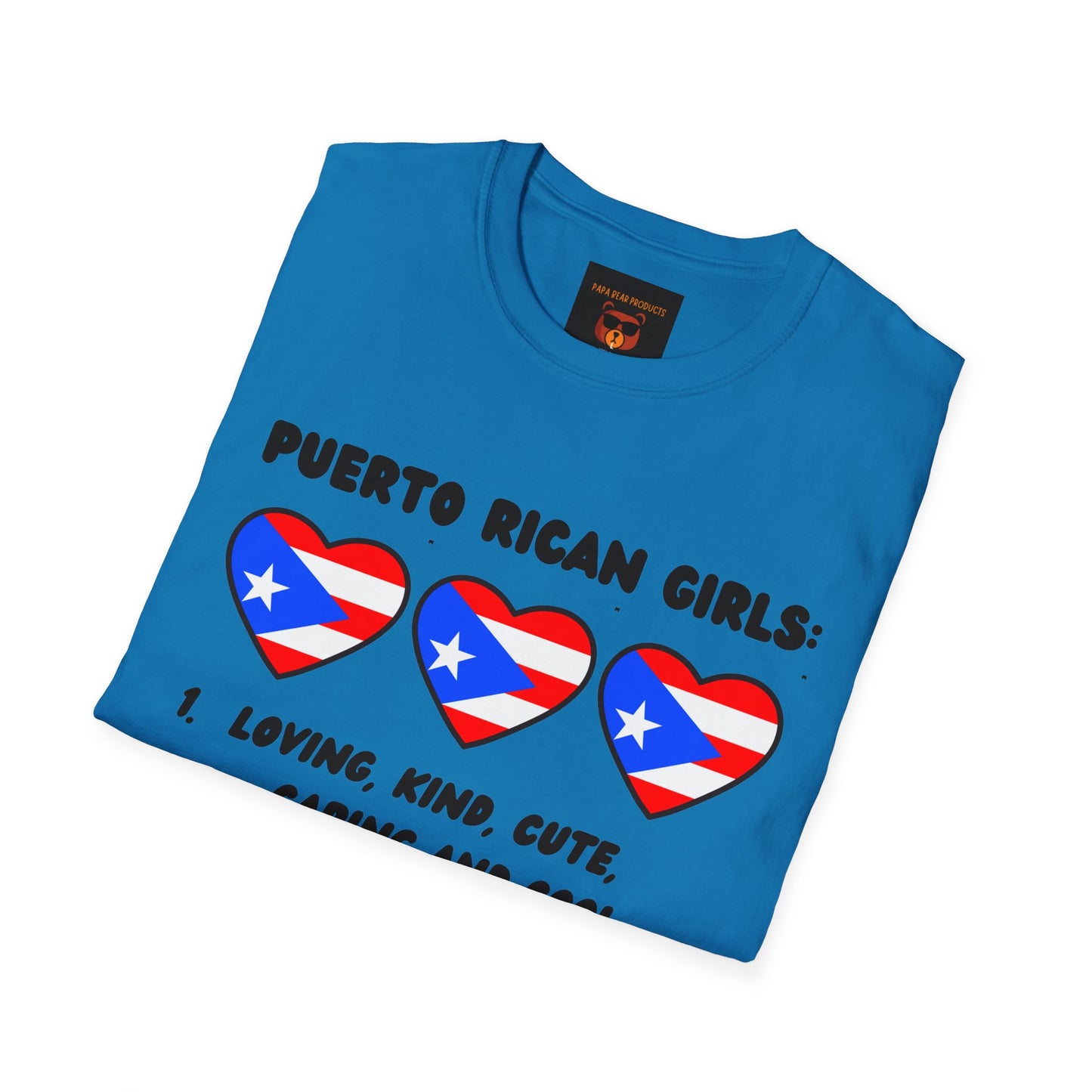 Puerto Rican Girl Softstyle T-Shirt