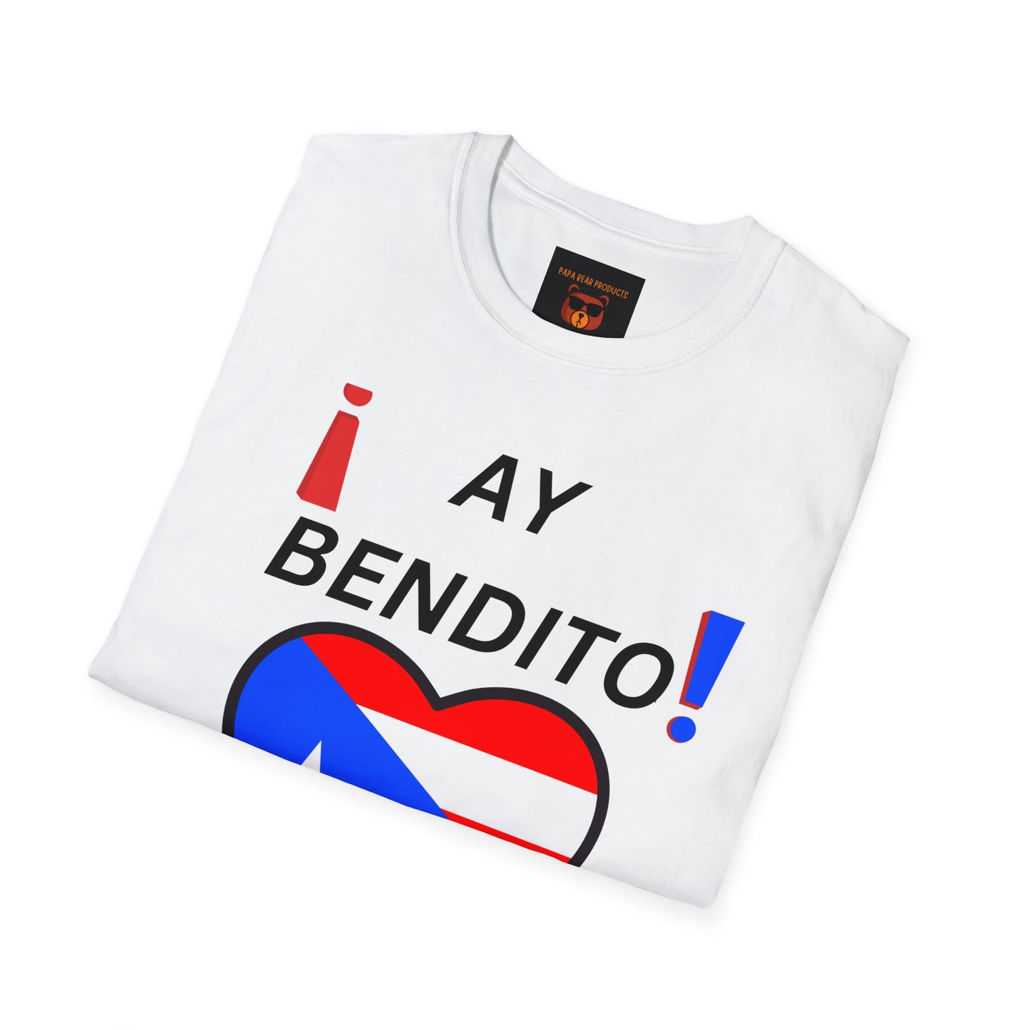 Ay Bendito ! Puerto Rico ! Softstyle T-Shirt