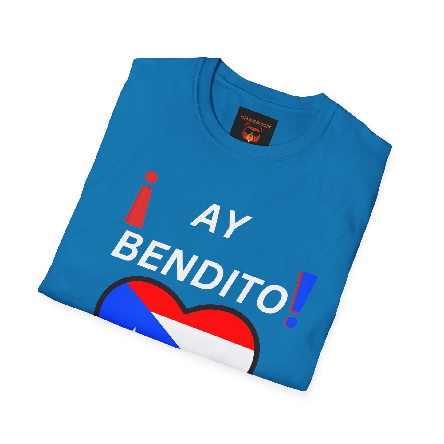 Ay Bendito! Puerto Rico ! Softstyle T-Shirt