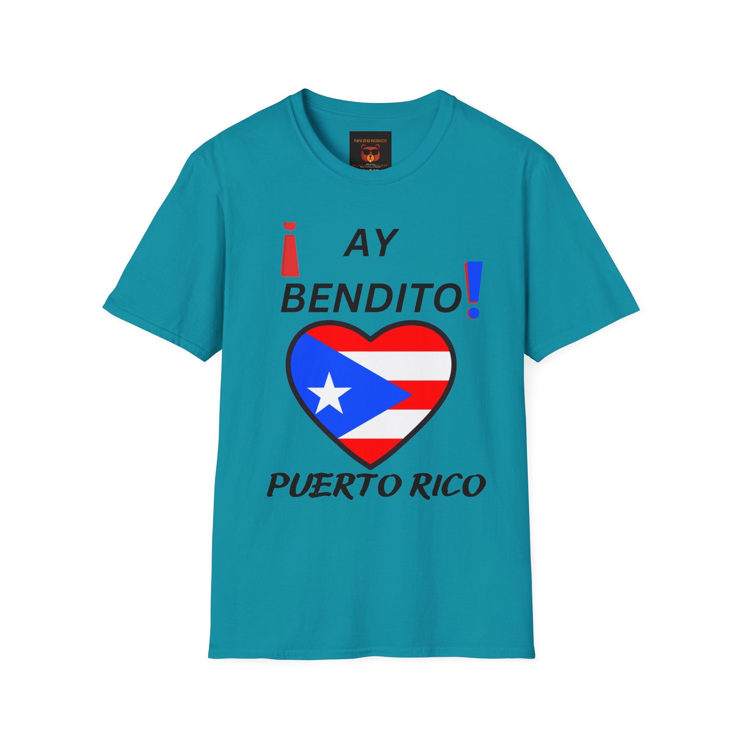 Ay Bendito ! Puerto Rico ! Softstyle T-Shirt