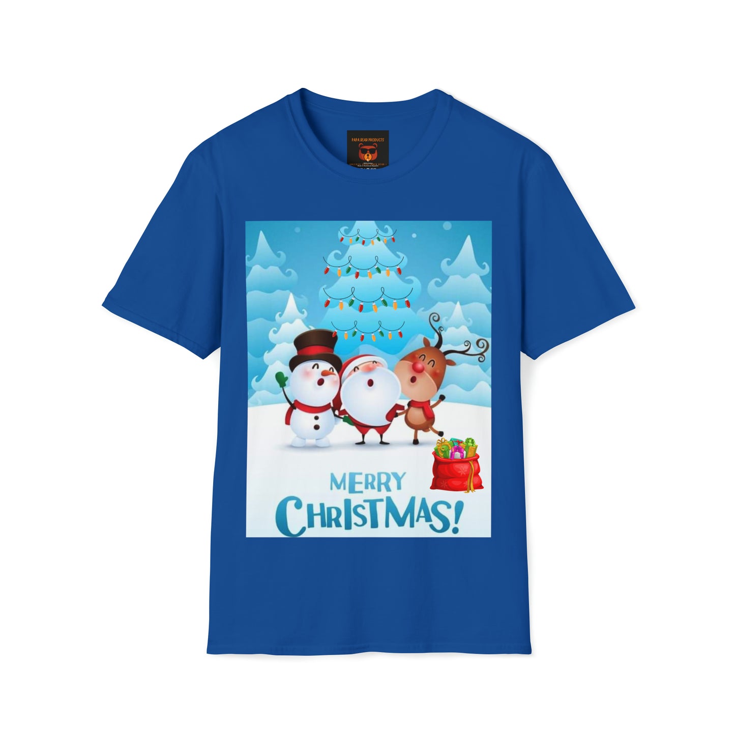 Merry Christmas from Frosty, Santa, and Rudolph ! T-Shirt