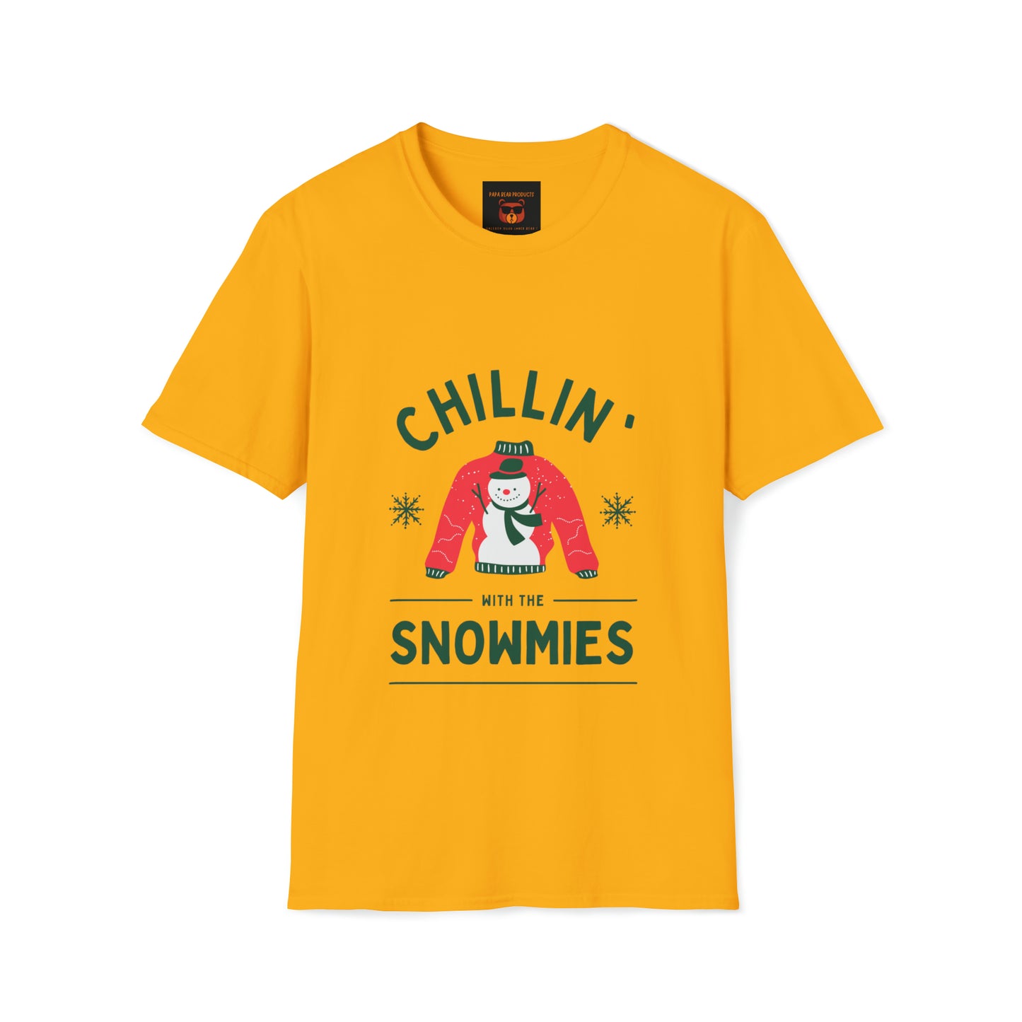 Chillin' with the Snowmies Christmas T-shirt