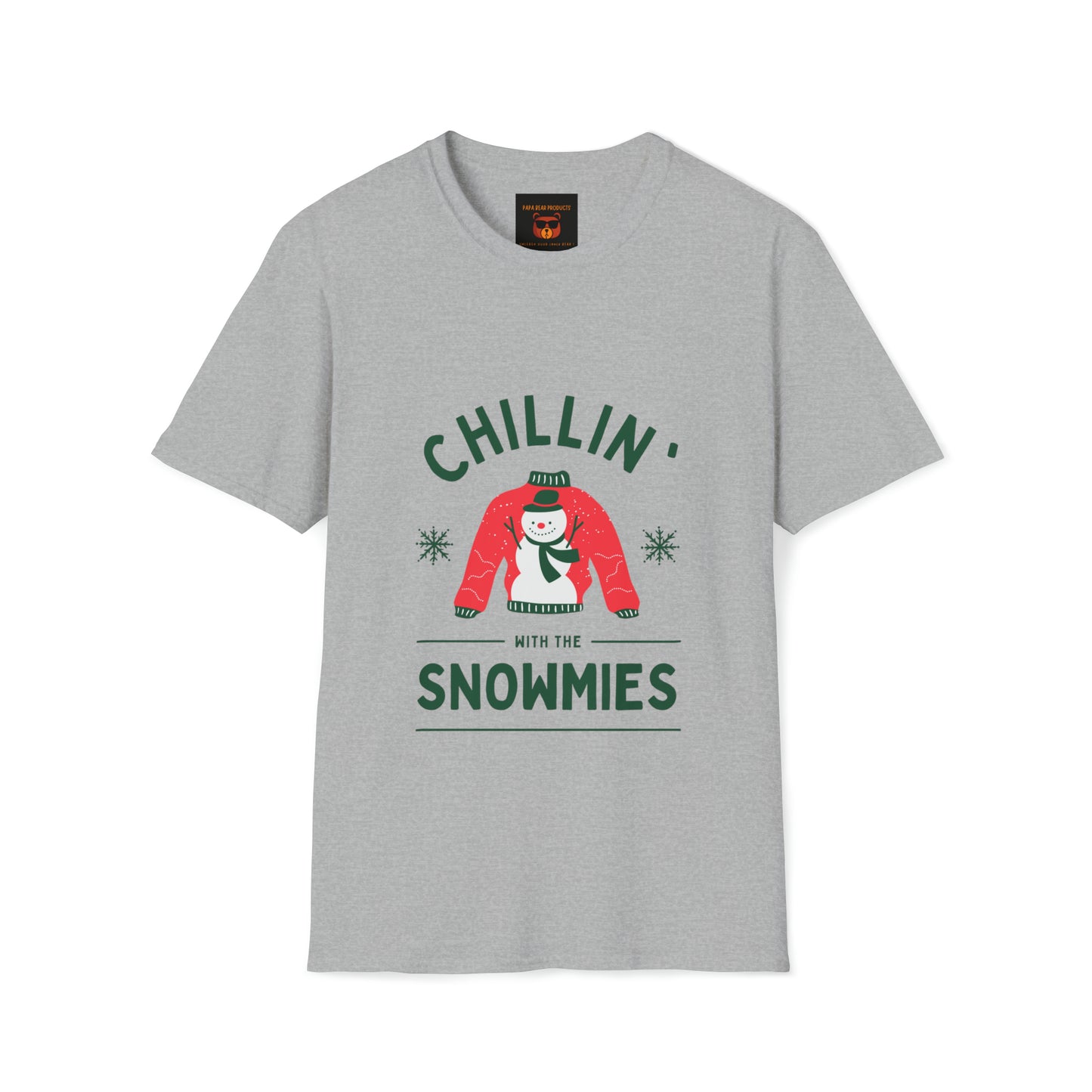 Chillin' with the Snowmies Christmas T-shirt