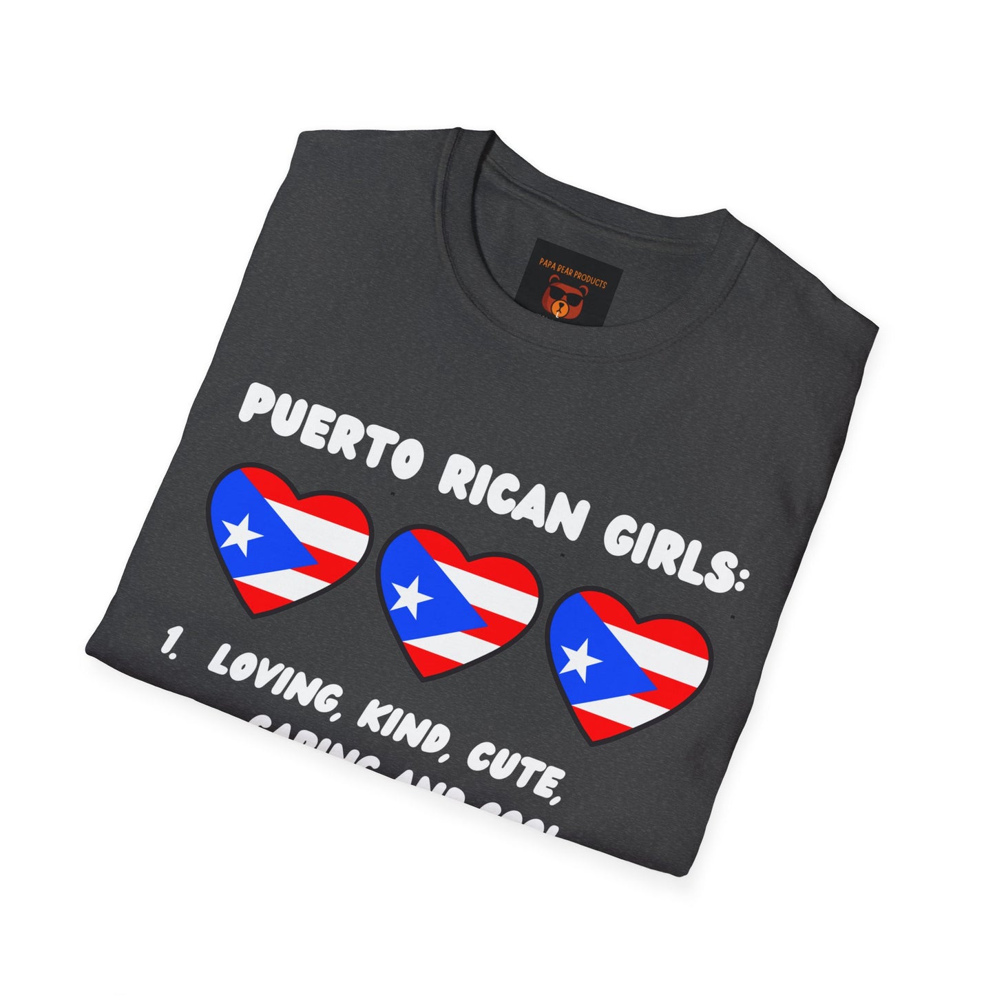 Puerto Rican Girl Softstyle T-Shirt