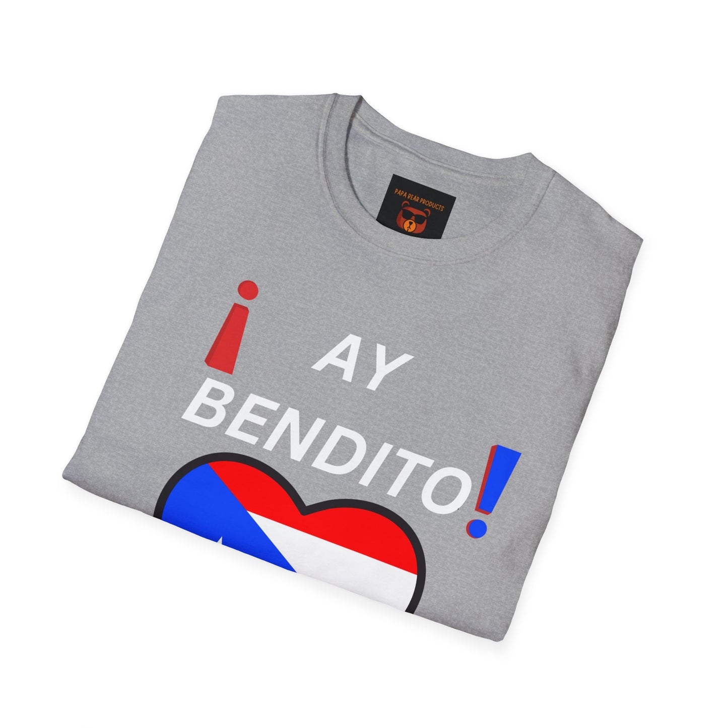 Ay Bendito! Puerto Rico ! Softstyle T-Shirt