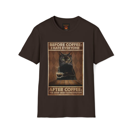 Cat Coffee T-Shirt