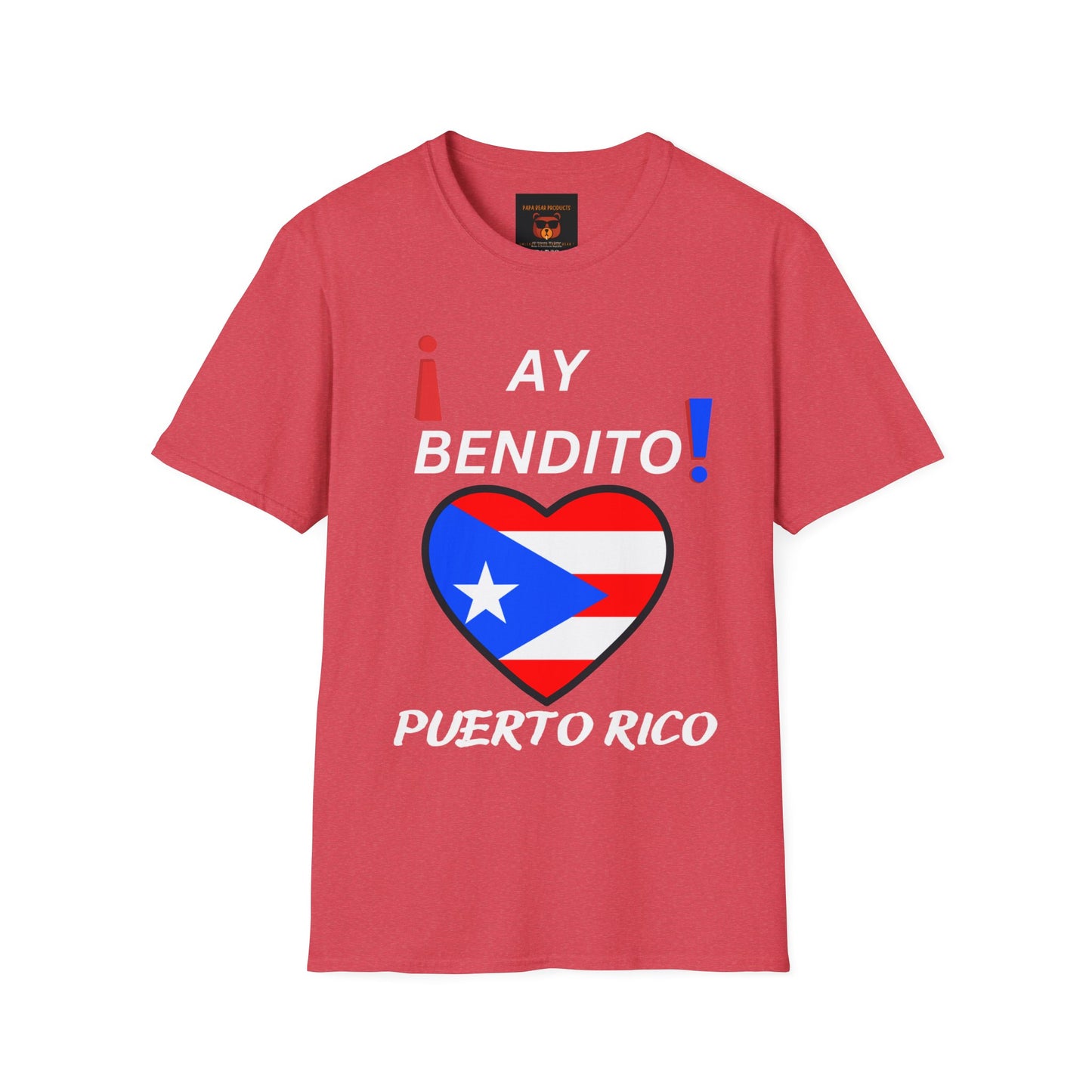 Ay Bendito! Puerto Rico ! Softstyle T-Shirt