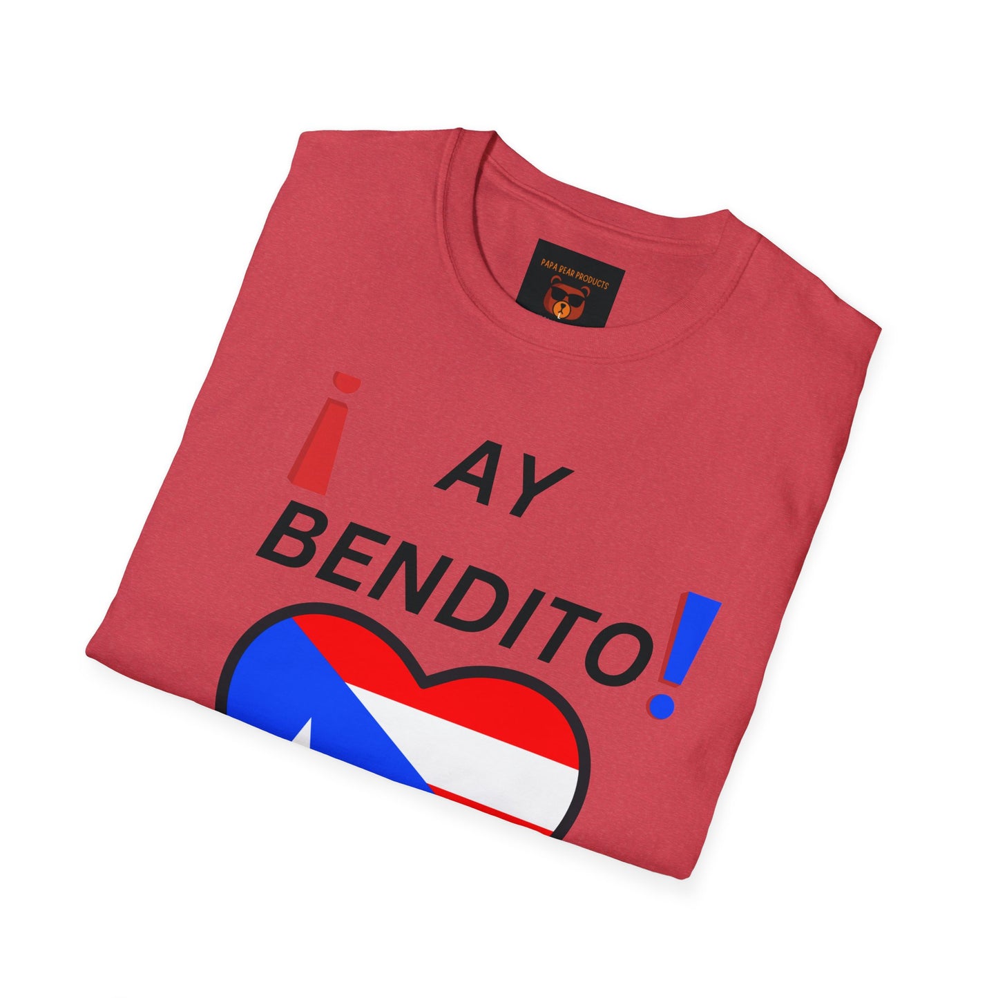 Ay Bendito ! Puerto Rico ! Softstyle T-Shirt