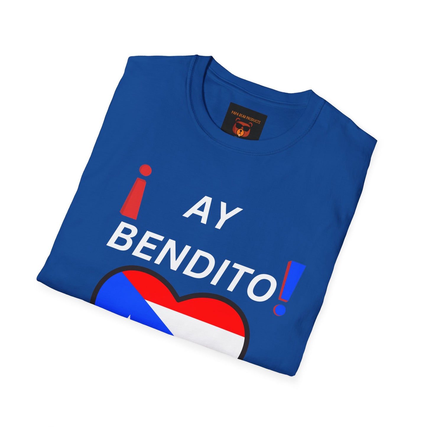 Ay Bendito! Puerto Rico ! Softstyle T-Shirt