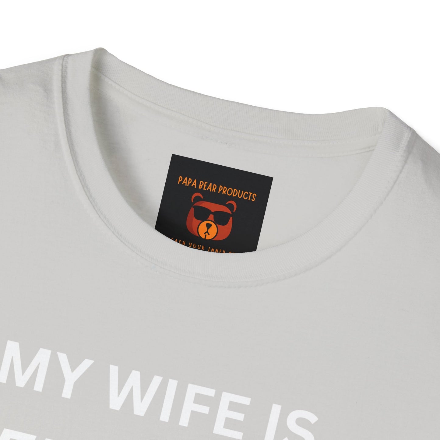 Wife is Puerto Rican, Nothing Scares Me Softstyle T-Shirt