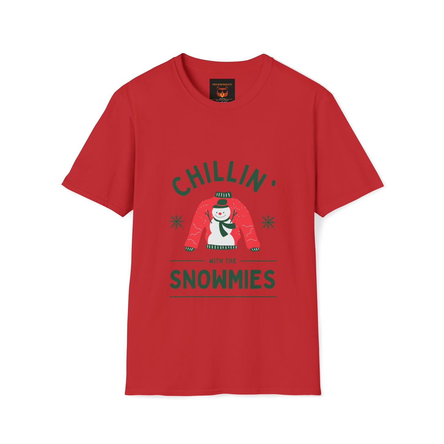 Chillin' with the Snowmies Christmas T-shirt