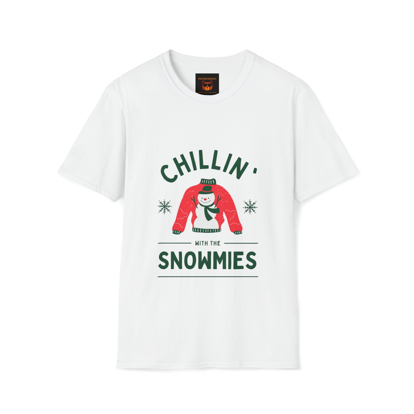 Chillin' with the Snowmies Christmas T-shirt